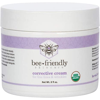 Face Moisturizer Organic Corrective Cream by BeeFriendly Brand