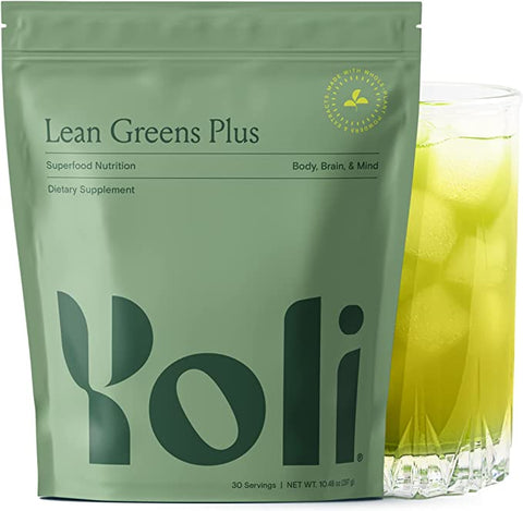 YOLI® Lean Greens Plus Green Superfood Powder with Organic Greens